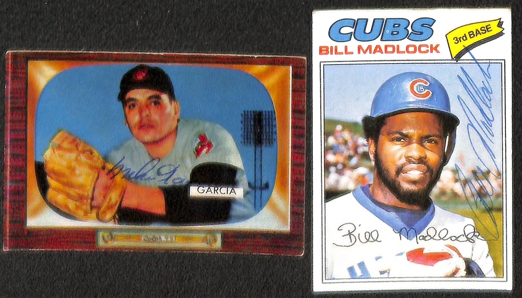 Lot of 50 Signed Sports Cards w/ B. Doerr, Brooks Robinson, Hugh McElhenny, +