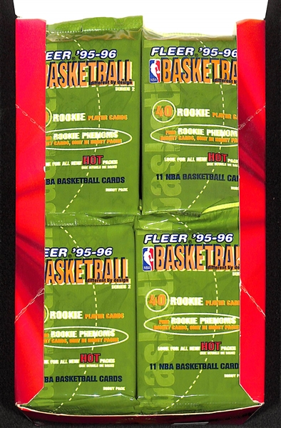 Lot of (4) Unopened Basketball Boxes (one 1994-95 Upper Deck SP, one 1995-96 Skybox Premium, and two 1991-92 Upper Deck Locker Series Boxes)