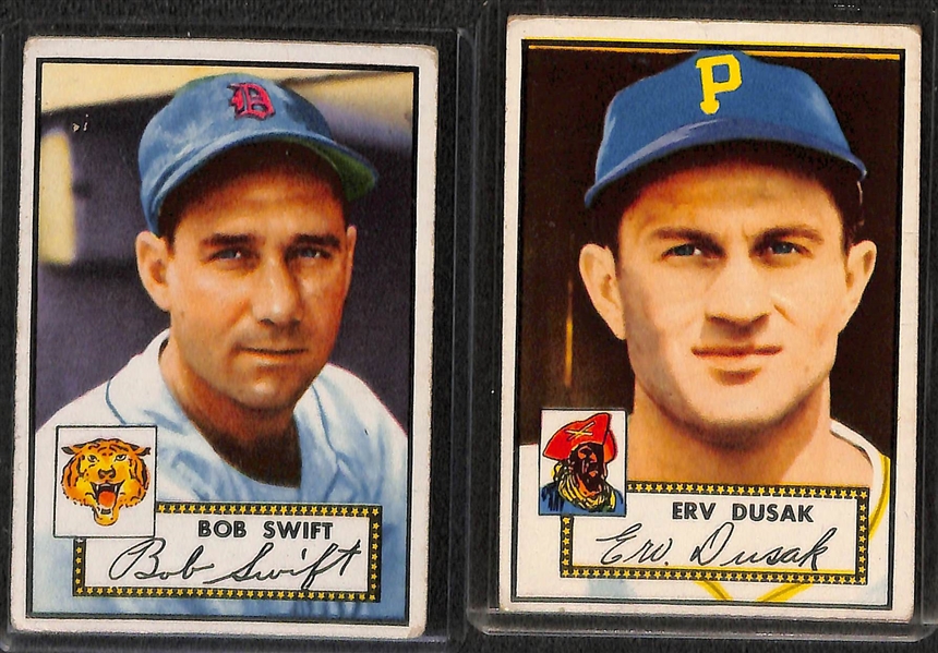 Lot of 13 - 1952 Topps Baseball Cards w. Harry Simpson