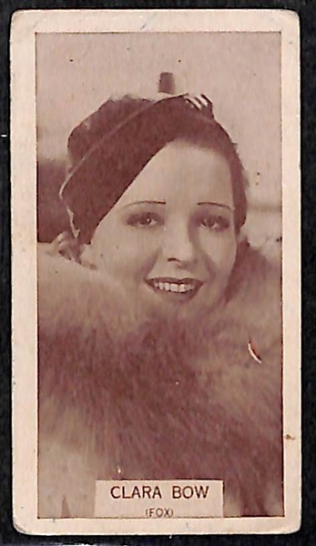 Lot of 35 1920-1930s Actors & Actresses and Famous People Cigarette and Gallaher Cards