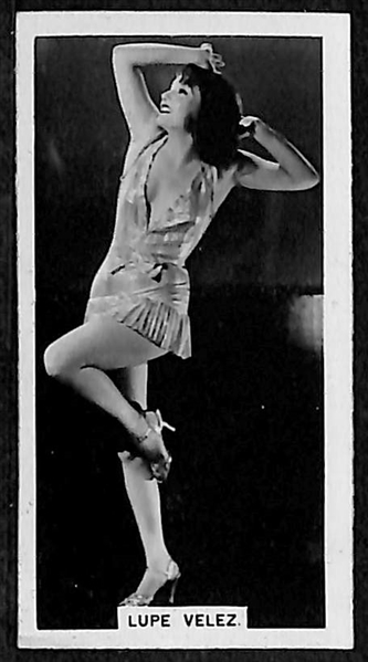 Lot of 35 1920-1930s Actors & Actresses and Famous People Cigarette and Gallaher Cards