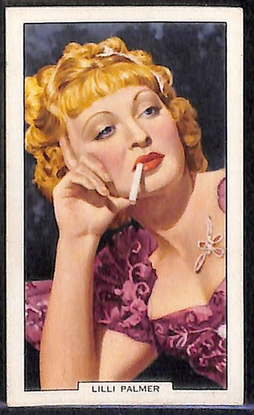 Lot of 35 1920-1930s Actors & Actresses and Famous People Cigarette and Gallaher Cards