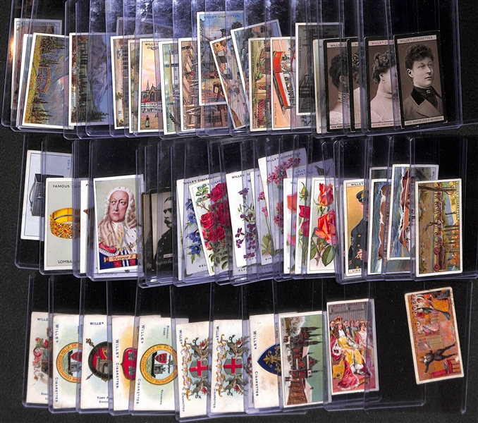 Lot of 60 1920-1930s People, Places & Things Cigarette Cards