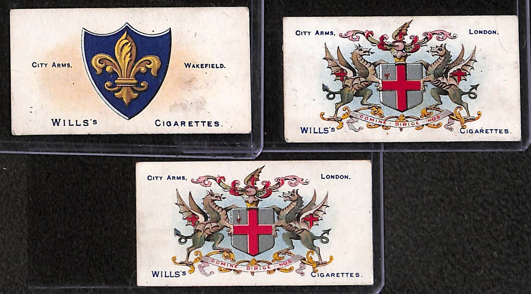 Lot of 60 1920-1930s People, Places & Things Cigarette Cards
