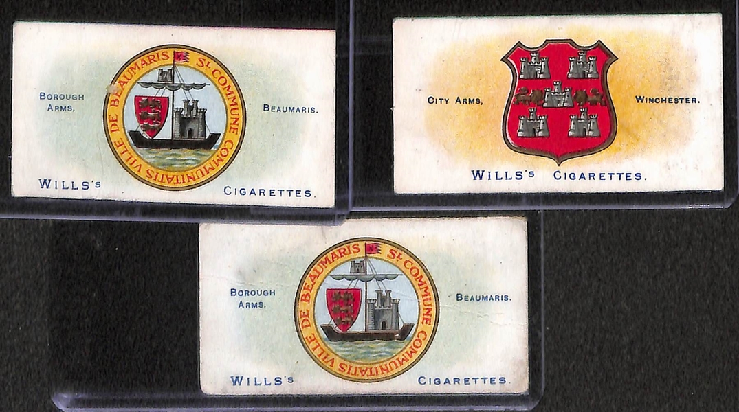 Lot of 60 1920-1930s People, Places & Things Cigarette Cards