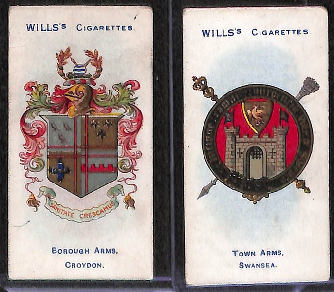Lot of 60 1920-1930s People, Places & Things Cigarette Cards