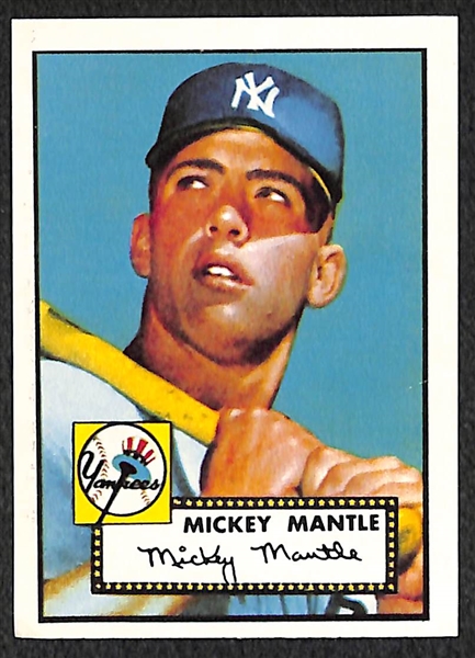 Topps Baseball 1952 Reprint Set in Album - Printed in 1983