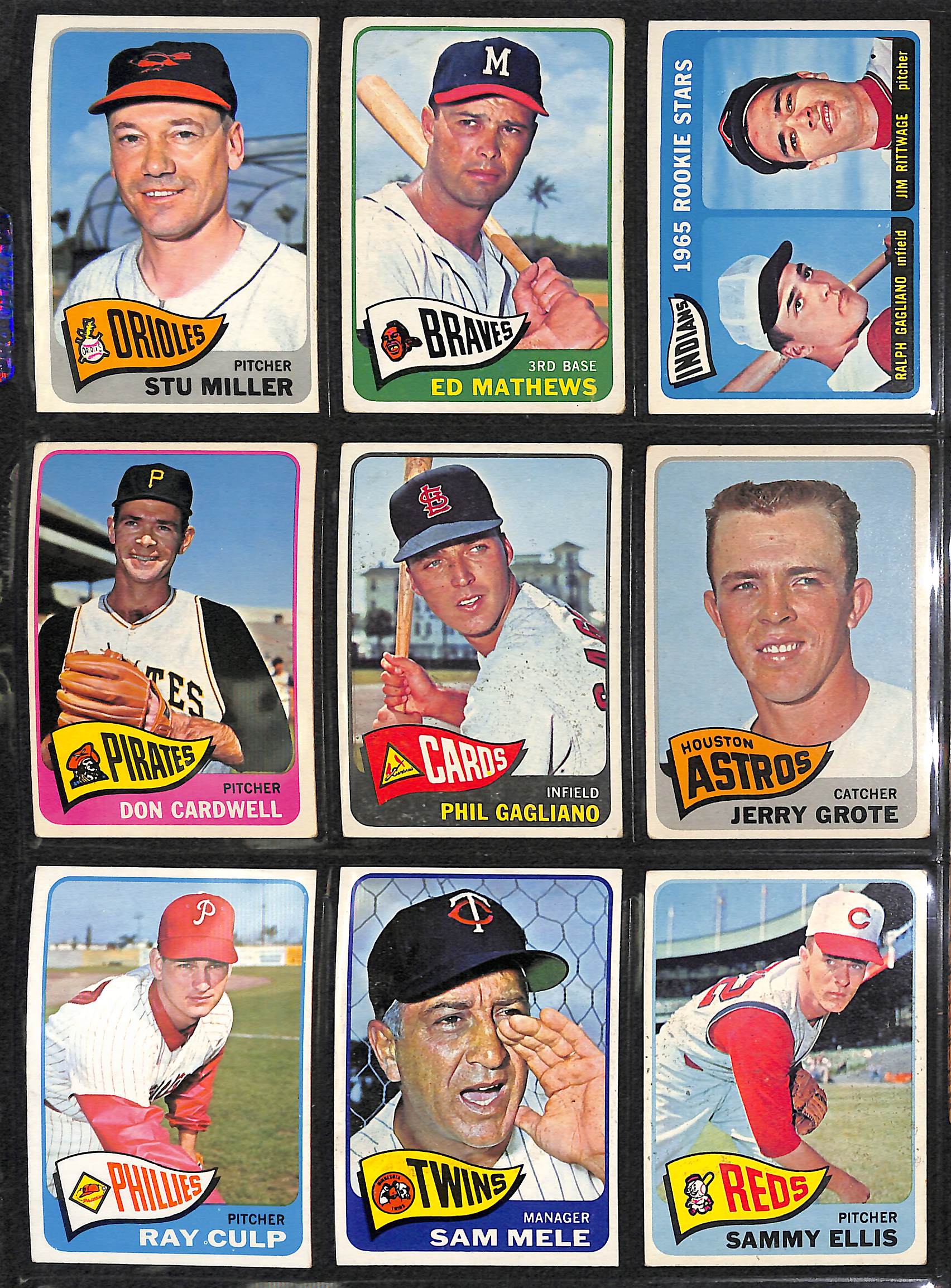 Lot Detail - 1965 Topps Baseball Partial Set - 412 Different Cards of the 598 Card Set