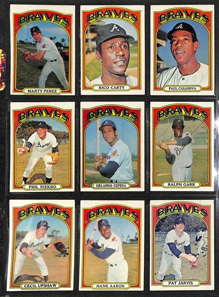1972 Topps Baseball Complete Set of 787 Cards