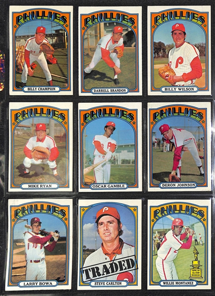 1972 Topps Baseball Complete Set of 787 Cards