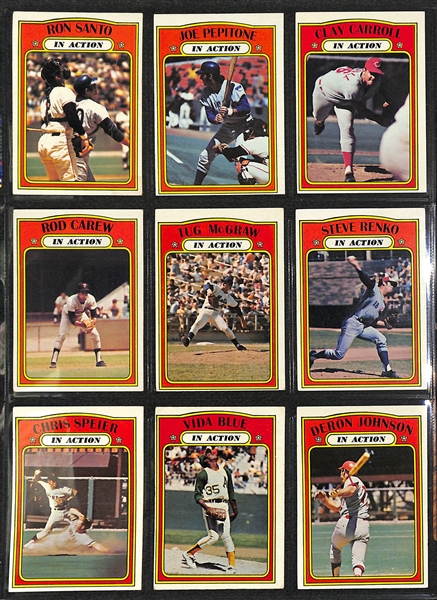 1972 Topps Baseball Complete Set of 787 Cards