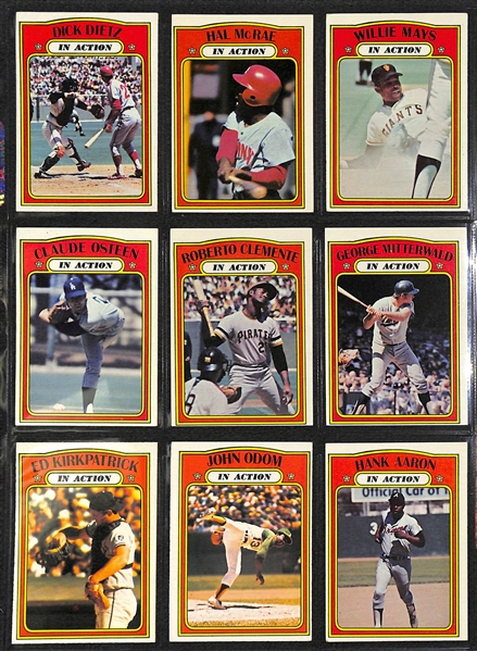1972 Topps Baseball Complete Set of 787 Cards