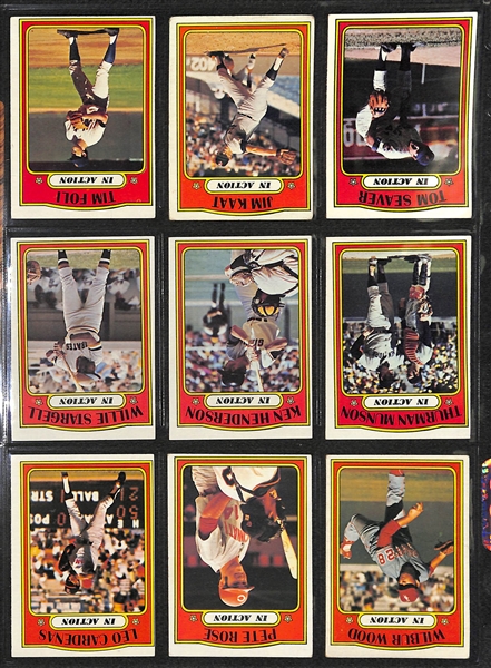 1972 Topps Baseball Complete Set of 787 Cards
