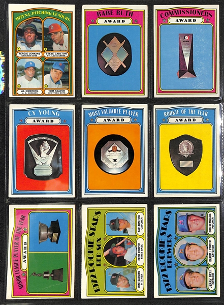 1972 Topps Baseball Complete Set of 787 Cards