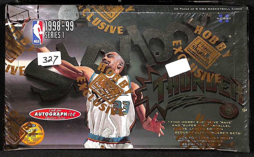 1998-99 Skybox Thunder Series 1 Sealed Hobby Box