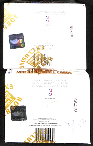 Lot of (2) 1999-2000 Skybox '89 x '99 NBA Hoops Sealed Hobby Boxes