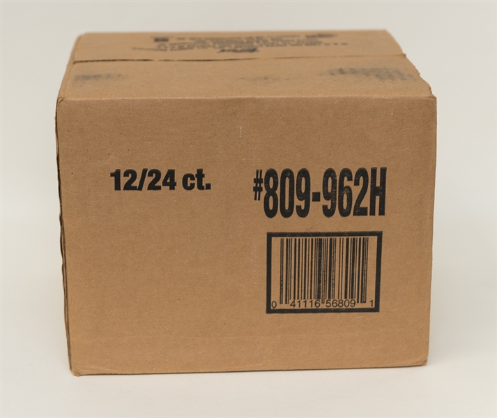 Sealed Case of 1996 Topps Finest Series 2 Football Cards - 12 Boxes per Case/24 Packs per Box