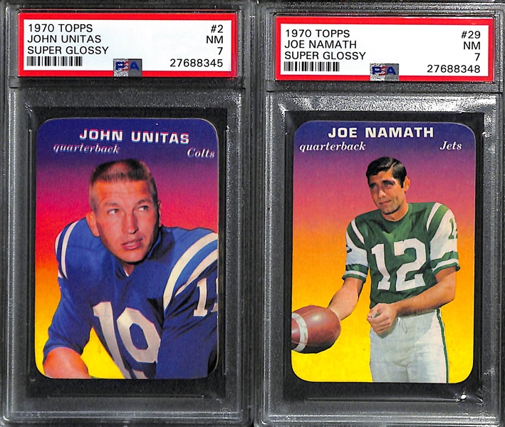 1970 Topps Super Glossy Complete Set of 33 Cards