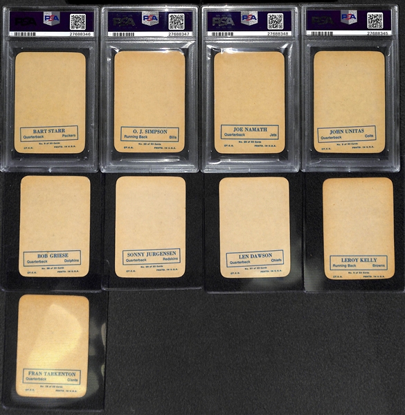 1970 Topps Super Glossy Complete Set of 33 Cards
