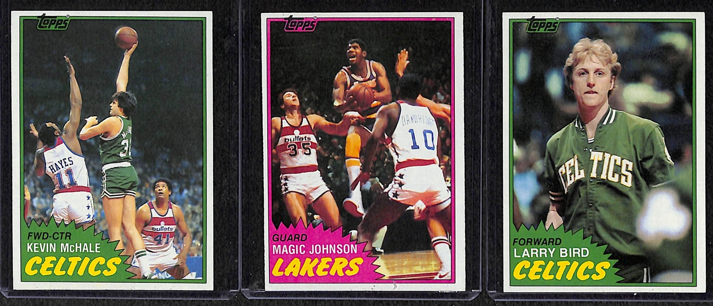 1981-82 Topps Basketball (East Series) Complete Set (110 cards)