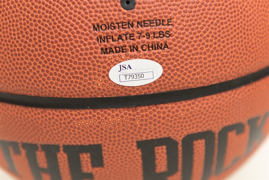 Jim Boeheim Signed 2003 National Champions Basketball (JSA COA) - Legendary Syracuse Basketball Coach