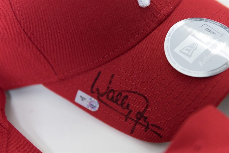 Lot of 6 Phillies Managers/Coaches Signed Hats (All MLB Certified) - with Wally Joyner and Pete Mackanin