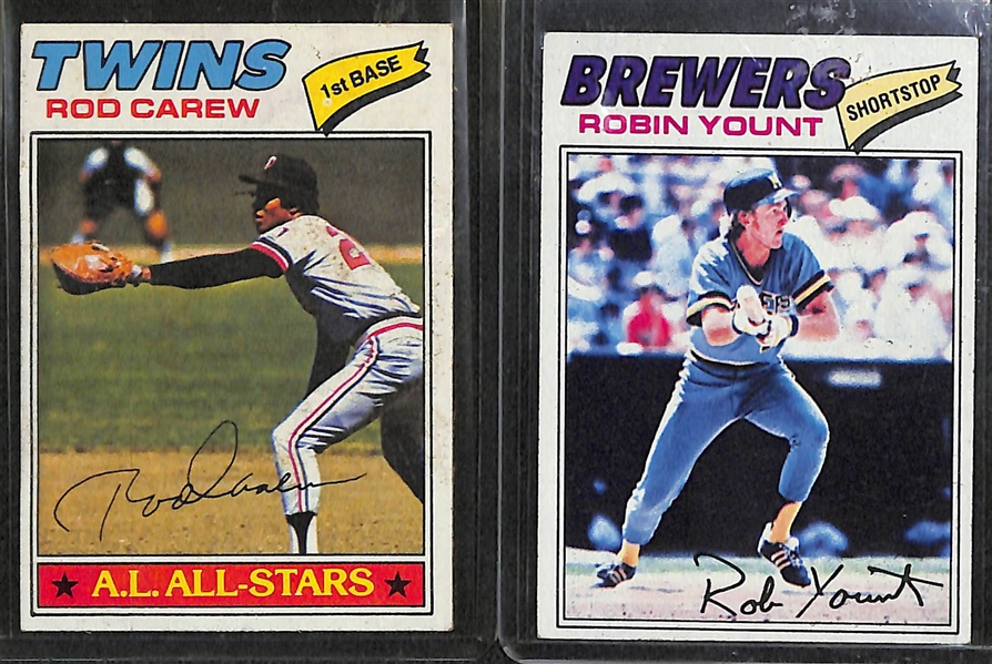 Lot of 90 - 1977-79 Topps Baseball Cards w. Pete Rose