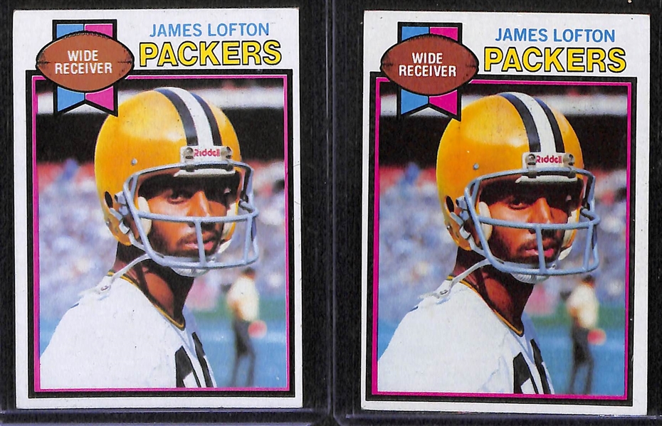 Lot of 42 - 1969-80 Topps Football Cards w. 1978 Tony Dorsett