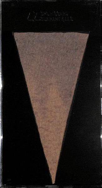 1916 Ferguson Bakery BF2 Felt Pennant George Sisler (Browns) SGC Authentic