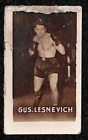 Lot of (5) 1948 Topps Magic Boxing Cards w/ Jack Dempsey