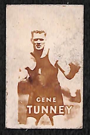 Lot of (5) 1948 Topps Magic Boxing Cards w/ Gene Tinney, Jack Sharkey