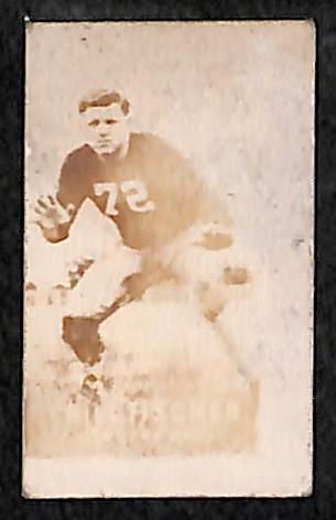 Lot of (4) 1948 Topps Magic Football Cards w/ Johnny Lujack Rookie