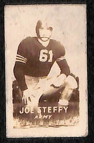 Lot of (4) 1948 Topps Magic Football Cards w/ Johnny Lujack Rookie