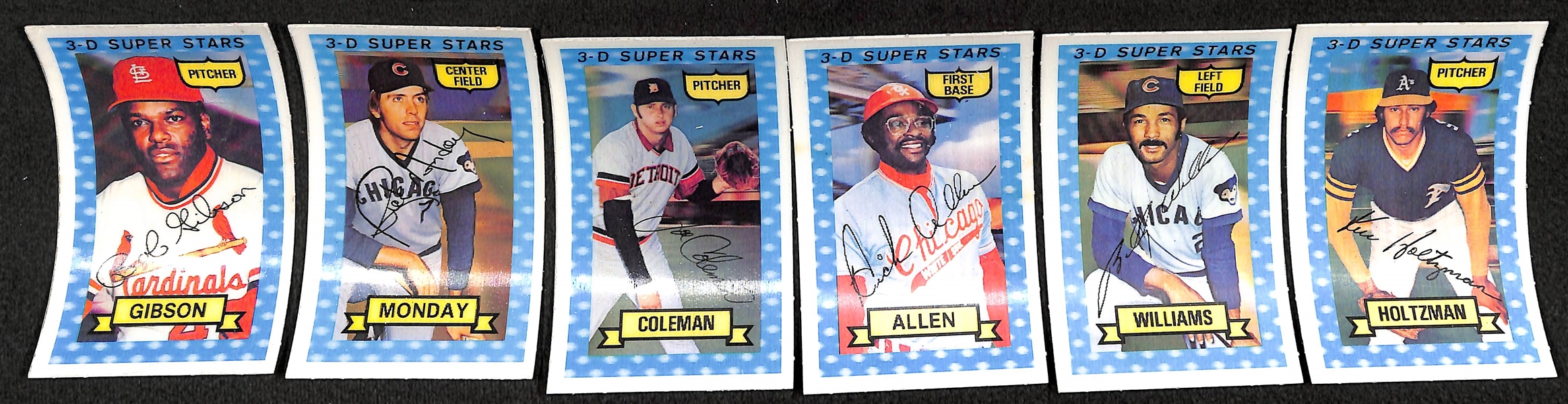 1974 Kellogg's Baseball 3-D Super Stars Complete Set of 54 (NM/MT+ ) inc, Rose, Ryan, Jackson.
