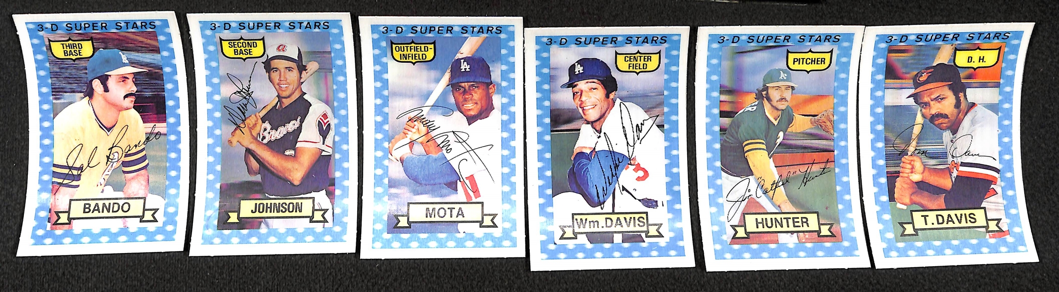 1974 Kellogg's Baseball 3-D Super Stars Complete Set of 54 (NM/MT+ ) inc, Rose, Ryan, Jackson.