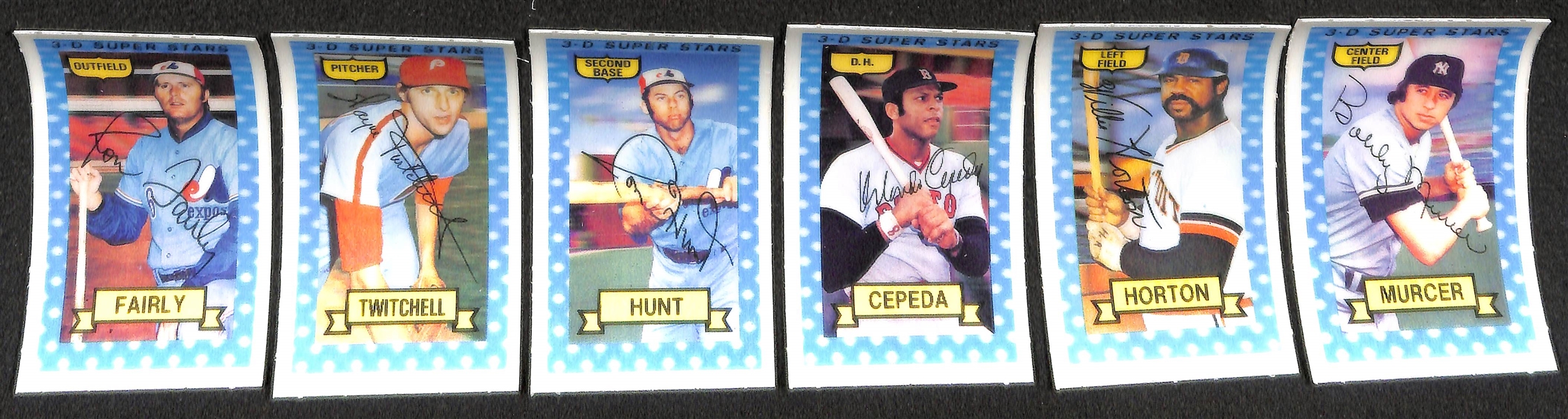 1974 Kellogg's Baseball 3-D Super Stars Complete Set of 54 (NM/MT+ ) inc, Rose, Ryan, Jackson.