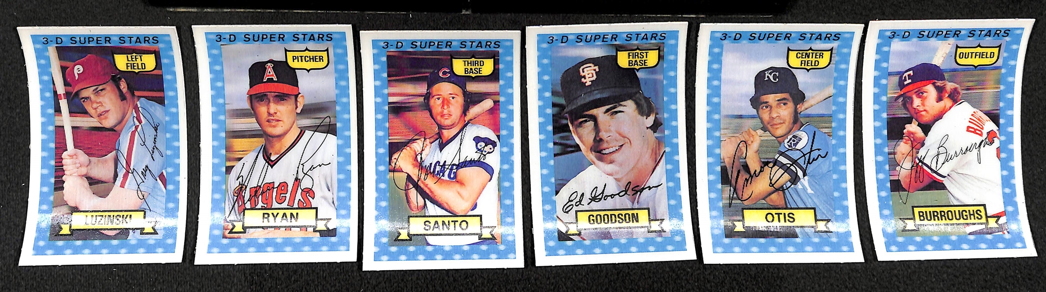 1974 Kellogg's Baseball 3-D Super Stars Complete Set of 54 (NM/MT+ ) inc, Rose, Ryan, Jackson.
