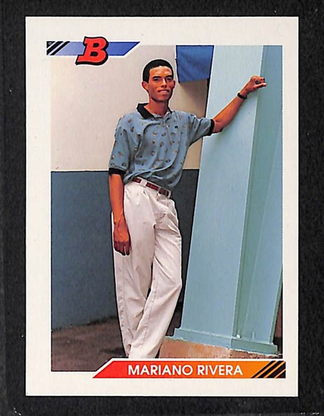 1992 Bowman Baseball Card Set w. Mariano Rivera and Mike Piazza Rookie Cards