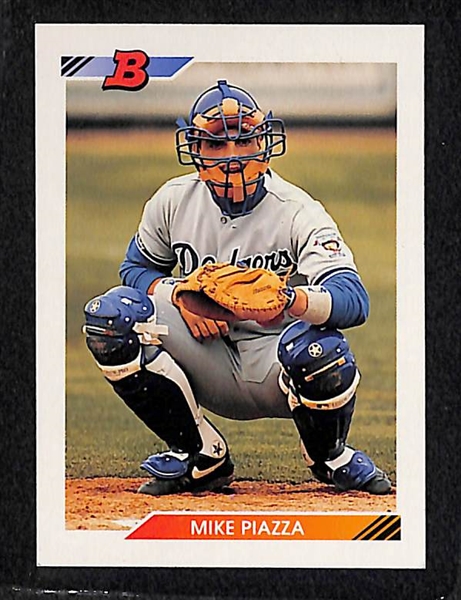 1992 Bowman Baseball Card Set w. Mariano Rivera and Mike Piazza Rookie Cards