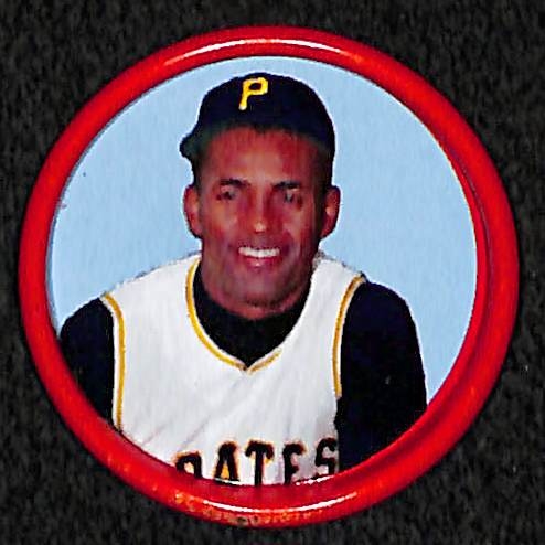 1963 Salada-Junket #23 Roberto Clemente All Star Baseball Coin