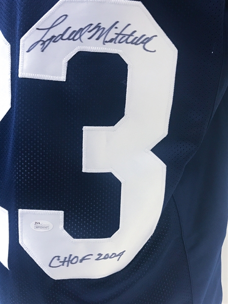Lydell Mitchell Signed Penn State Jersey (JSA COA)