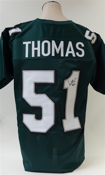 William Thomas Signed Eagles Style Jersey