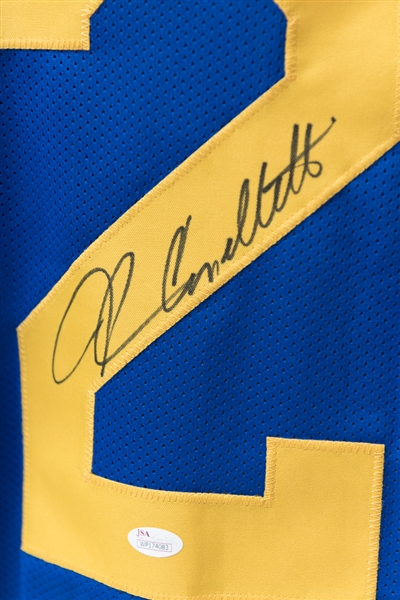John Cappelletti Signed Rams Style Jersey (JSA COA)