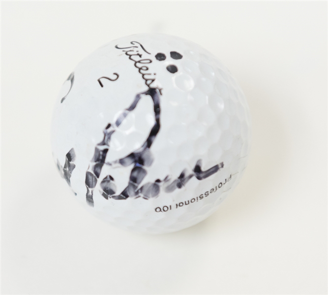 Arnold Palmer Signed Golf Ball - JSA Letter of Authenticity