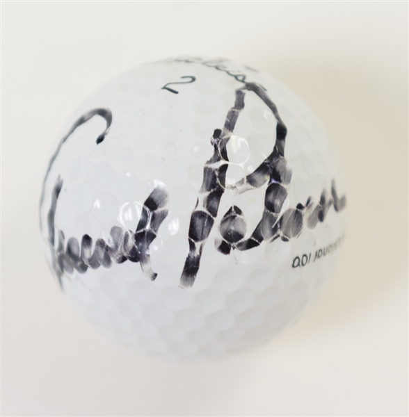 Arnold Palmer Signed Golf Ball - JSA Letter of Authenticity