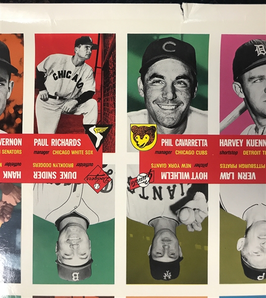 Lot of 3 - Uncut Sheets of 1991 Topps 1953 Archives Set