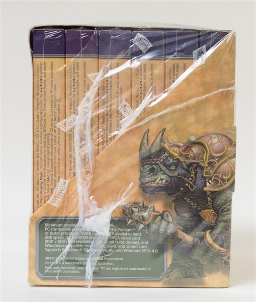 Sealed 2000 Magic the Gathering Display Box - w. 6 Sealed Game Sets Included