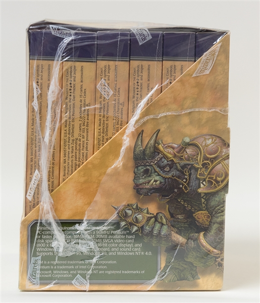 Sealed 2000 Magic the Gathering Display Box - w. 6 Sealed Game Sets Included