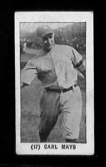 Lot of (5) 1928 Yuengling Ice Cream Cards (Includes 3 HOFers - Grover Alexander, Dave Bancroft, Frank Frisch)