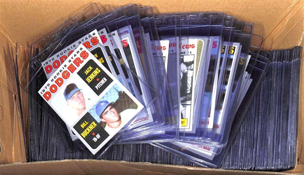 High-Grade 1970 Topps Baseball Card Lot (298 Cards From Vending Boxes - Many Ready to Grade)